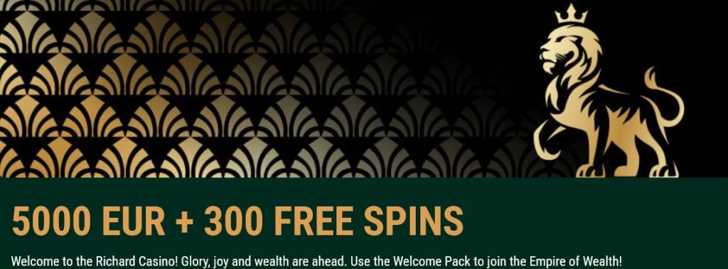 Richard Casino Sign Up Bonus Package